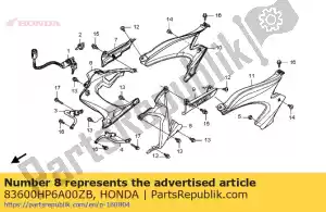 Honda 83600HP6A00ZB cover lh*nha98mr* - Bottom side