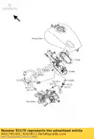 K921701492, Suzuki, clamp suzuki vz marauder m1600 vz1600 1600 , New