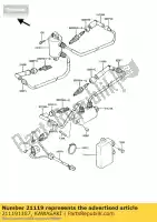 211191187, Kawasaki, ontsteker vn750-a2 kawasaki vn 750 1986 1987 1988 1989 1993 1994, Nieuw