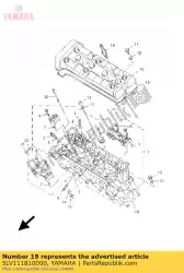 Qui puoi ordinare guarnizione, testata 1 da Yamaha , con numero parte 5LV111810000: