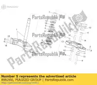 896260, Piaggio Group, pier?cie? os?ony przeciwpy?owej aprilia  dorsoduro zd4tv000, zd4tv001, zd4tva00, zd4tva01, zd4tvc00,  1200 2010 2011 2012 2013 2016, Nowy