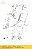 5YU231700000, Yamaha, cylinder cylindra, przedni widelec yamaha mt 1670 2005 2006 2007 2008 2009, Nowy