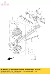 Here you can order the hose from Yamaha, with part number 904461600100: