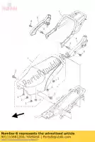 901110681200, Yamaha, ?ruba sze?ciok?tna przycisk gniazda yamaha yb 125 2008, Nowy