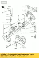 211210013, Kawasaki, allumage par bobine, moteur fr vn2000 kawasaki vn 2000 2004 2005 2006 2008 2009 2010, Nouveau