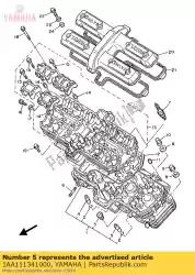 Qui puoi ordinare guida, valvola di scarico da Yamaha , con numero parte 1AA111341000: