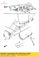 36Y273110035, Yamaha, soporte lateral yamaha fj 1100 1200, Nuevo