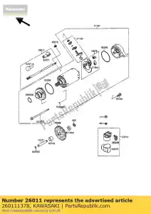 honda 53125HN8000ZA dekking, rr. meter lager * nh1 * (nh1 zwart) - Onderkant