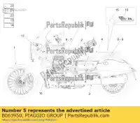 B063950, Piaggio Group, etiqueta 