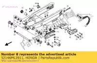 52146ML3911, Honda, przewodnik, ?a?cuch honda cr 125 250 500 1990 1991 1993 1994 1995 1996 1997 1998 1999 2000 2001, Nowy