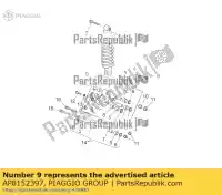 AP8152397, Piaggio Group, ?ruba imbusowa m10x82 aprilia derbi moto-guzzi piaggio  amico area area 51 atlantic audace audace 1400 carbon abs bellagio breva breva v ie california caponord carnaby dorsoduro eldorado eldorado 1400 abs (apac) eldorado 1400 abs (usa) etv etx griso griso s e griso v ie habana, Nowy