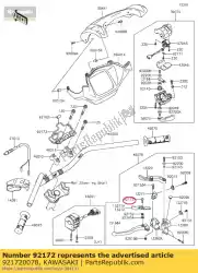 Aquí puede pedir tornillo klf300-c1 de Kawasaki , con el número de pieza 921720078: