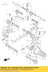 Here you can order the washer,14. 5x28x from Suzuki, with part number 0916014060: