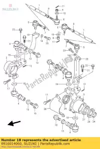 Suzuki 0916014060 washer,14.5x28x - Bottom side