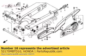 honda 52170MBTD10 suwak, ?a?cuszek - Dół