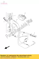 Here you can order the protector, handlebar from Yamaha, with part number 1SCF61240000: