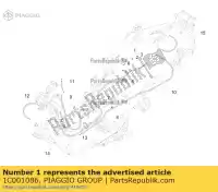 1C001086, Piaggio Group, parkeerremhendel complete overbrenging piaggio mp zapm860x, zapta10w zapm86200, zapm86202 zapta10x zapta1100, zapta19l zapta1200 zapta1200, zapta1201 zapta1202 zapta1202, zapta1204 zaptd1102,  300 500 2014 2015 2016 2017 2018 2019 2020 2021 2022, Nieuw