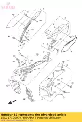 Here you can order the side cover assy 3 from Yamaha, with part number 1SL217300000: