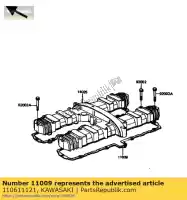 110611121, Kawasaki, guarnizione, testata kawasaki gpz uni trak a gpz1100 1100 , Nuovo