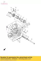 Aquí puede pedir anillo 1 de Yamaha , con el número de pieza 54G251850000: