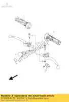 5730014G22, Suzuki, leva, fr b suzuki gsx bking bk bka hayabusa ruf r bkau2 ru2 rauf raz ra bkuf bku2 razuf gsx1300r gsx1300ra 1300 , Nuovo