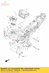 Tutaj możesz zamówić pokrywa 5 od Yamaha , z numerem części 20S2117T0000: