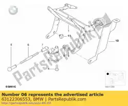 Here you can order the adjusting screw (to 01/1997) from BMW, with part number 63122306553: