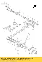 1126400B24, Suzuki, Rami?, zawór wydech suzuki rg rgv rm 80 85 125 250 1989 1991 1992 1993 1994 1998 1999 2000 2001 2002 2003 2004, Nowy