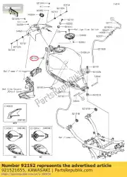 Here you can order the collar,6. 5x10x17. 6 zr800ads from Kawasaki, with part number 921521655: