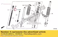 51402K28921, Honda, brak dost?pnego opisu honda  crf 125 2014 2018, Nowy