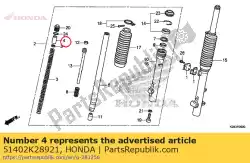 Aquí puede pedir no hay descripción disponible de Honda , con el número de pieza 51402K28921: