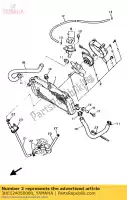 3HE124050000, Yamaha, blower assy yamaha fzr genesis 600, Nieuw