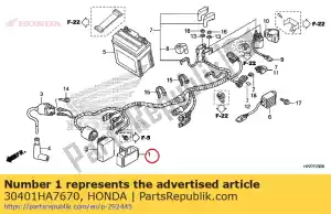 honda 30401HA7670 no hay descripción disponible en este momento - Lado inferior