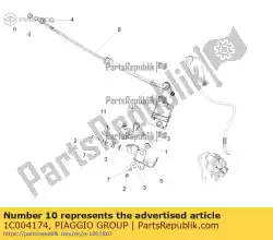 Tutaj możesz zamówić zacisk od Piaggio Group , z numerem części 1C004174: