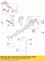 Aqui você pode pedir o sistema de bloqueio em KTM , com o número da peça 70011066044: