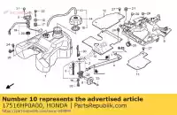 17516HP0A00, Honda, seal rubber,rr honda trx500fa fourtrax foreman 500 , New