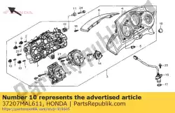 Tutaj możesz zamówić gniazdo elektryczne od Honda , z numerem części 37207MAL611: