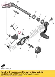 yamaha 1SL1812220 leva, cambio 2 - Il fondo