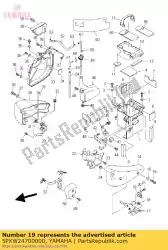 rotorset van Yamaha, met onderdeel nummer 5PXW24700000, bestel je hier online: