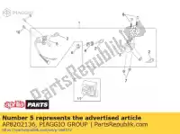 AP8202136, Piaggio Group, interruptor principal - bloqueio de direção aprilia  sonic 50 1998 1999 2000 2001 2002 2003 2004 2005 2006 2007, Novo