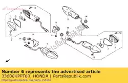 Qui puoi ordinare occhiolino assy, ?? R rr da Honda , con numero parte 33600KPPT00: