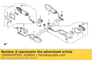 Honda 33600KPPT00 occhiolino assy, ??r rr - Il fondo