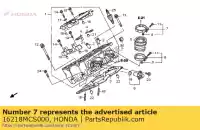 16218MCS000, Honda, Opaska b, izolator honda st pan european a  st1300 st1300a 1300 , Nowy