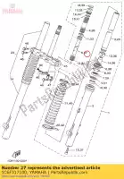 1C6F317100, Yamaha, piston, fourche avant yamaha ttr230 230 , Nouveau