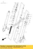 5112035F00, Suzuki, buis, binnen, l suzuki gsx r 750 2000 2001 2002 2003, Nieuw