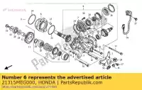 21315MEG000, Honda, podk?adka ko?cowa pó?osi (0,60) honda nsa nt vt 700 750 2004 2005 2006 2007 2008 2009 2010 2011 2012 2013, Nowy