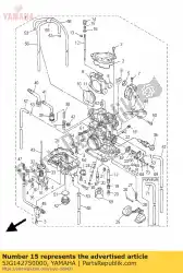 Qui puoi ordinare primavera da Yamaha , con numero parte 5JG142750000: