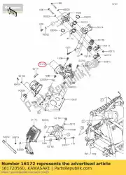 Ici, vous pouvez commander le actionneur, eps auprès de Kawasaki , avec le numéro de pièce 161720560: