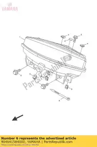 yamaha 904641584000 serrer - La partie au fond