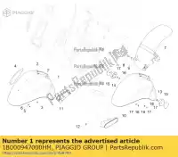 1B000947000HM, Piaggio Group, voorspatbord vespa primavera rp8m82222, rp8m82210, rp8m82414, rp8m8242, rp8m8244, rp8m82415, rp8m8240 rp8m82500, rp8m82510, rp8m82312, rp8m82122, rp8m82512, rp8m82513, rp8m82314, rp8m82517,  rp8m82821, rp8m82100, rp8m82310, rp8m82122,  vespa vespa primavera 125 150 20, Nieuw